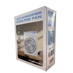 پنکه شارژی مه پاش LED دار رومیزی اورجینال | 3600 میلی آمپر ساعت - تصویر 6
