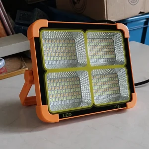 چراغ خورشیدی سولار Solar LED Light اورجینال مدل 288 لامپ ضدآب مجهز به 4 باتری قدرتمند - 2