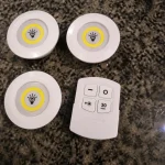 چراغ زیر کابینتی ریموت دار اورجینال مدل 3in1 بسته 3 عددی با تایمر و کنترل بی‌سیم - 2
