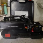 اجاق گاز سفری هپی هوم مدل BDZ-155-A اورجینال | اجاق مسافرتی کپسولی با فندک اتوماتیک - 1