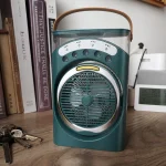 پنکه شارژی مه پاش LED دار رومیزی | 3600 میلی آمپر ساعت - 1