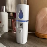 بخور سرد جیبی نانو Nano اورجینال مدل اشکی چراغ دار | آبرسان و مرطوب‌کننده پوست - 1