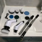 براش شستشو 9 کاره شارژی JY-6010 اورجینال | سینک، حمام، ماشین - 2