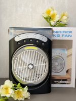 پنکه شارژی مه پاش LED دار رومیزی اورجینال | 3600 میلی آمپر ساعت - تصویر 8