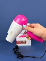 خرید و قیمت سشوار مسافرتی تاشو نوا مدل Nova NV-1290 اورجینال توان ۱۰۰۰ وات پرتابل - تصویر 6