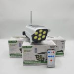 چراغ خورشیدی اورجینال طرح دوربین مداربسته مدل Pr-Cam | چراغ امنیتی سنسوردار - تصویر 4