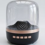 اسپیکر بلوتوثی و چراغ خواب کریستالی دکوراتیو رومیزی مدل BIG DIAMOND با رقص نور هوشمند RGB اورجینال - تصویر 3