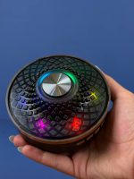 اسپیکر بلوتوثی و چراغ خواب کریستالی دکوراتیو رومیزی مدل BIG DIAMOND با رقص نور هوشمند RGB اورجینال - تصویر 8