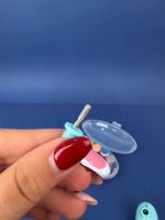 سوهان برقی ناخن نوزاد و کودک مدل TD-288 اورجینال چراغ دار با ۶ سری حرفه ای - تصویر 4